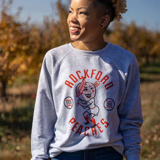 Peach Girl Crewneck Sweatshirt
