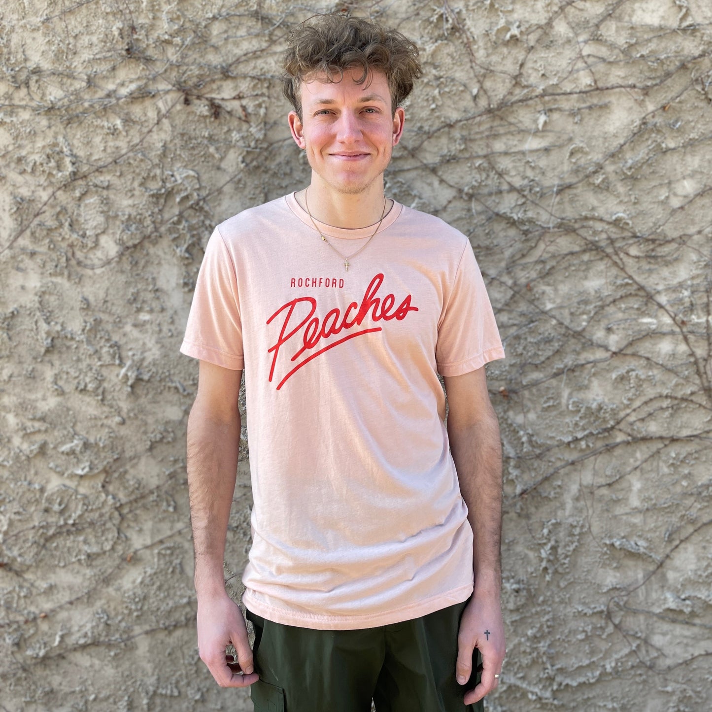 Rockford Peaches Script Tee