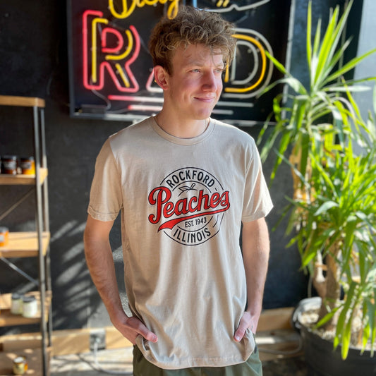 Rockford Peaches Logo T-Shirt