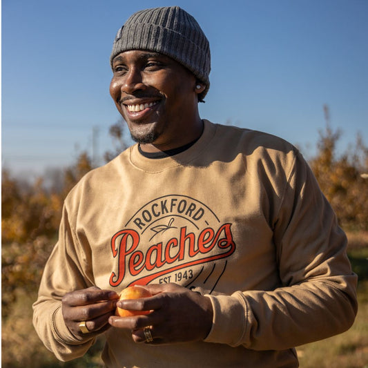 Rockford Peaches Logo Crewneck