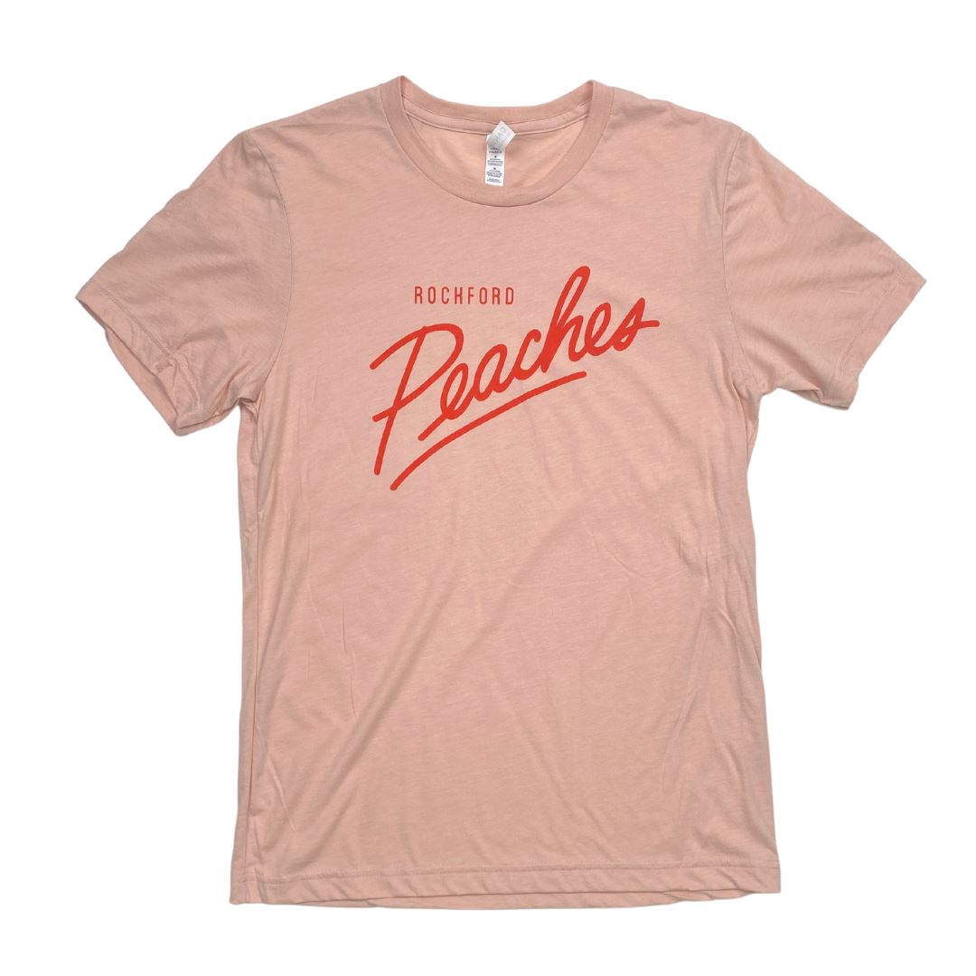 Rockford Peaches Script Tee